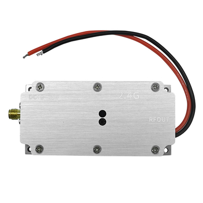 High Power 2.4GHz Lora 50W Signal Power Amplifier Module For Drone Red Black Enable Wire