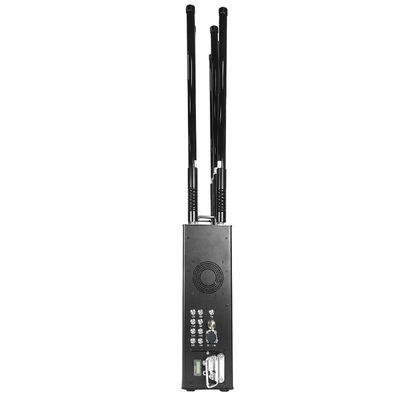 Camouflage Color 6 Band Manpack Drone Signal Jammer With Rechargeable Battery