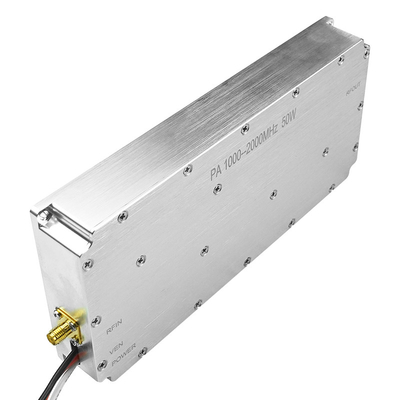 Ultra band 1000-2000MHz 47dBm Gain RF power amplifier Module for anti drone system