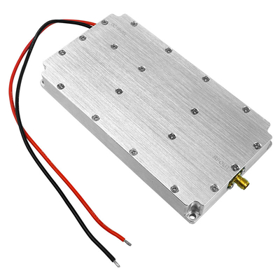 Aluminum Alloy 50W RF Amplifier Module Super Frequency Band 5000-6000MHz Signal Source For Jammer Application