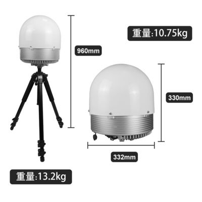 TX ultra-long-range  10KM full-band base station drone detection Networkable Outdoor use