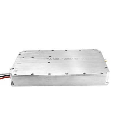 Aluminum outshell 500-1000MHz 50W  wide band rf power amplifier  for wireless signal basestation