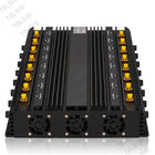 Customized Portable WIFI Signal Jammer For 2G / 3G / 4G / 5G Black Color