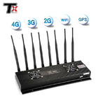 Black Fixed 8 Way Signal Jammer Is Suitable For Classrooms