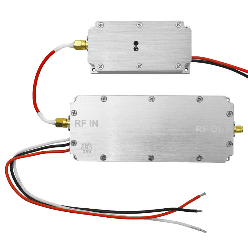 30W RF Amplifier Module Wide Frequency Range for Various Signals