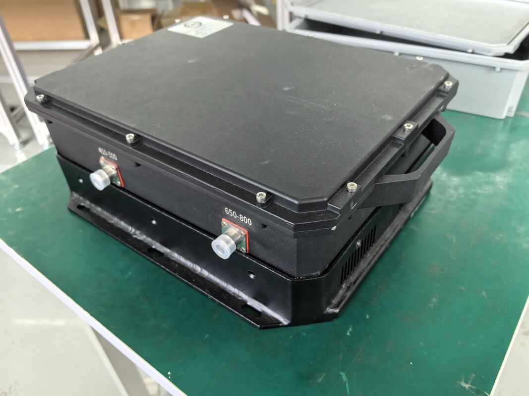 Powerful Anti UAV Drone Radio Frequency Signal Jammer For Electric Company