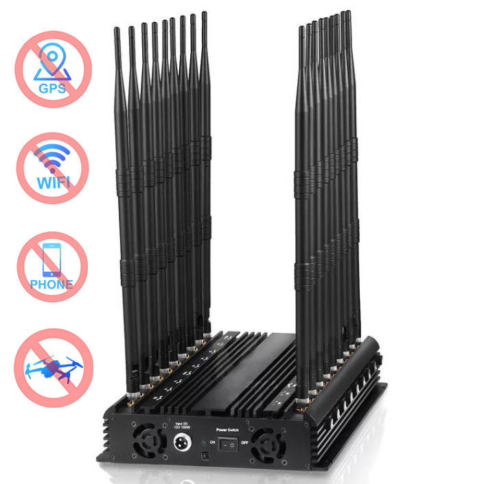 18 Channel Phone Signal Jammer For 2g 3g 4g 5g WIFI Jamming Device