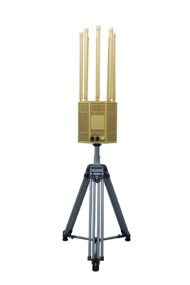 Sunset Yellow 8-band anti drone 433mhz 800mhz 5.8ghz jammer apparatuur