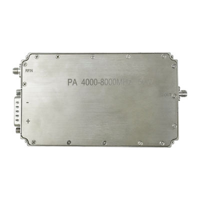 4000-8000MHz 50W High Gain Drone Versterker Module 47dB Gain Stabiel 1dB Output