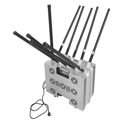 Nieuw ontwerp 10 kanaal Full band 360° detectie jamming apparatuur voor FPV drone met ideaal voor beveiligingsbescherming