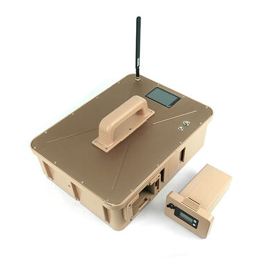 1 km 8 band 800 MHz 5,2 GHz 360° detectie anti-drone jammer schild buiten beveiligingssysteem