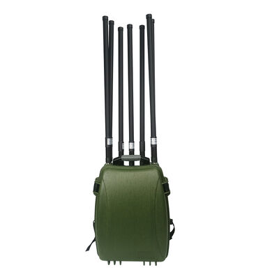 TX-BF05 Long Range Portable Man pack Drone Signal Jammer omnidirectionele 5 banden Volledige banddekking