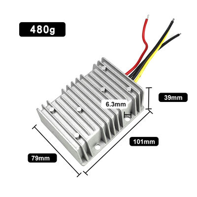 24V 28V 32V 100V 20A stroomomvormer, DC-DC boost module, voertuigtransformatoren