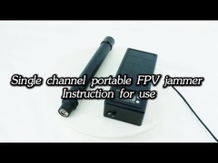 1 km 700-1020 MHz frequentie enkelband draagbare handgehechte FPV-jammer voor luchtveiligheid