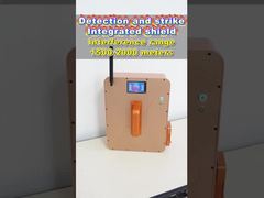 Hand vastgehouden drone -schild