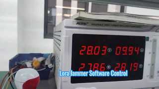 Softwaregestuurde drone-signaallora digitale stoorzendermodule