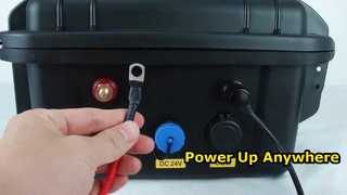 Draagbare stroombatterij